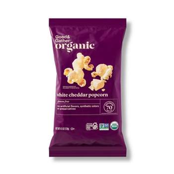 Organic White Cheddar Popcorn - 4.5oz - Good & Gather™