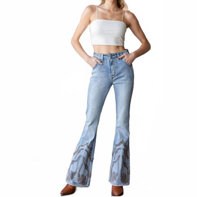 Women's What's Happening Stud Jeans - Oli & Hali