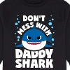 Boys' - Baby Shark - Don't Mess With Dadday Shark Long Sleeve Graphic T-Shirt - 2 of 4