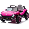 Kids Electric Vehicle Licensed Volkswagen | 12V Ride-On Toy with Remote Control | LED Lights, MP3, and Bluetooth | for Boys and Girls - 4 of 4
