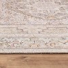 World Rug Gallery Valora Red Vintage Medallion Washable Low-Pile Indoor Area Rug with Non-Slip Backing - 3 of 4