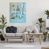 Stupell Industries North Carolina Lighthouses Map Canvas Wall Art - 2 of 4