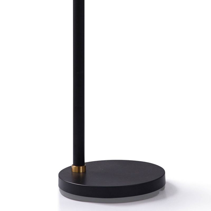 Dudley Floor Lamp Black and Brass Metal Accents - StyleCraft, 4 of 5