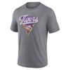 NCAA LSU Tigers Men's Gray Triblend T-Shirt - 2 of 3