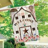 Briarwood Lane Spring House Flag 40x28 For Outdoor Barn in Bloom Primtive For Spring House Flag - 4 of 4