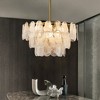 Siljoy Tiered Cloud Glass Chandelier - 2 of 4