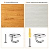 Unique Bargains 304 Stainless Steel Wall-Mounted Ceiling Hooks for Chandelier Plant - 4 of 4