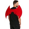 HalloweenCostumes.com   Adult's Satan Wings, Red - 2 of 4