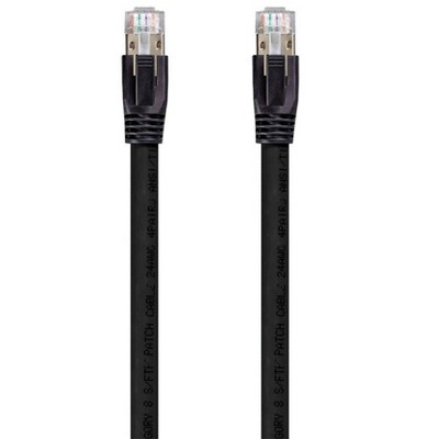 50 Foot Cat.8 S/FTP Ethernet Network Cable 2GHz 40G - Yellow - Ships from  California