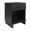 Room & Joy Rockwood Nightstand with Drawer Black Oak - image 4 of 4