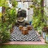 Abynow Geometric Diamond Outdoor Area Rug - 4 of 4