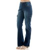 Derek Heart Womens Mid Rise Slim Bootcut Jeans - 2 of 4