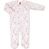 The Peanutshell Footed Baby Sleepers for Girls, Flowers & Stars, 3-Pack, Newborn to 12 Month Sizes - image 2 of 4