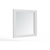 Alpine Furniture Stapleton Mahogany and Veneer Dresser Mirror, White - 4 of 4