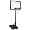 SKONYON 32" Portable Basketball Hoop, Adjustable Height 5.2-7ft, Outdoor Basketball Goal with Wheels - 4 of 4