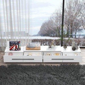 Famapy Extendable Modern TV Stand for TVs up for Living Room - 1 of 4