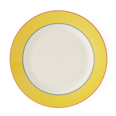 Kit Kemp by Spode Calypso 13" Serving Platter, Vibrant Colors, Porcelain, Dishwasher and Microwave Safe, Elegant Presentation