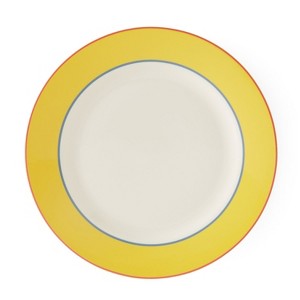 Kit Kemp by Spode Calypso 13" Serving Platter, Vibrant Colors, Porcelain, Dishwasher and Microwave Safe, Elegant Presentation - 1 of 4
