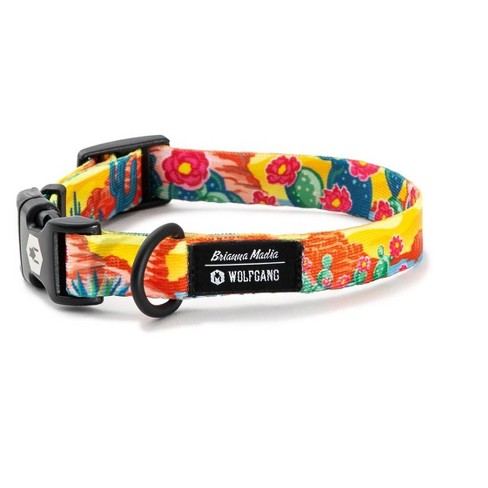 Wolfgang Man Beast Premium Adjustable Dog Training Collar Made In Usa Packleader Print Target