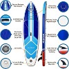 Nasitip 10'6" Inflatable Stand Up Paddle Board with Paddle & Accessories, Stable Non-Slip Deck, SUP for Adults & Youth - 3 of 4