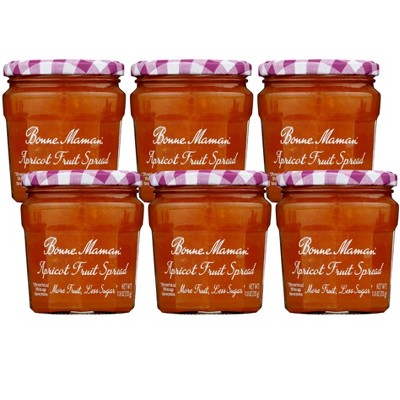 Bonne Maman Apricot Fruit Spread - Case of 6/11.8 oz