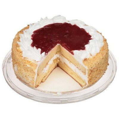 Rich's 8" Strawberry Double Layer Tres Leches Style Cake - 43.74oz
