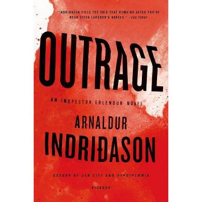 Outrage - (Inspector Erlendur) by  Arnaldur Indridason (Paperback)