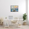 Stupell Industries Vivid Nautical Sailboat Landscape Floating Frame Canvas Art - 3 of 4