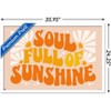 Trends International Hey Happy - Soul Full Of Sunshine Framed Wall Poster Prints - 3 of 4