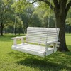 Fortune Candy Porch Swing 2-Seater for Outdoor Patio Garden Yard - 2 of 4