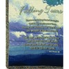 Manual Woodworks and Weavers Falling Tears Blanket – Abstract Blue Tapestry Throw for Sofa or Bed, 50x60 - 2 of 3
