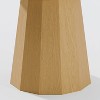 Dovelina Mid-Century Round Dining Table Wood Kitchen Table for 4 People - Natural Wood - 4 of 4