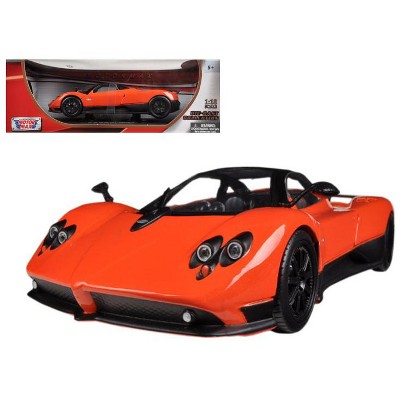 Pagani Zonda F Orange 1/18 Diecast Car Model by Motormax