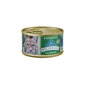 Blue Buffalo Wilderness High Protein Grain Free Natural Adult Pate Wet Cat Food with Duck Recipe - 3oz - 1 of 4