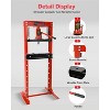 Hydraulic Press, 12 Ton H-Frame Heavy Duty Shop Press with Stamping Plates - Adjustable Height for Metalworking Bearing Removal Repair - 3 of 4