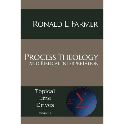 Process Theology and Biblical Interpretation - (Topical Line Drives) by  Ronald L Farmer (Paperback)