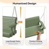 3-Person Patio Wood Porch Swing - 2 of 4