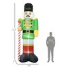 QingMoon Green Walnut Soldier Christmas Inflatable Decoration, Funny Blow Up Holiday Decor for Yard, Lawn and Garden - 4 of 4