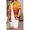 HAPPY BAY Men's Hawaiian Short Sleeve Button Down Shirt Mens Party Shirts Casual Holiday Summer Tropical Island Shirts for Men Funny - 2 of 4