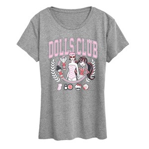 Women's - Mattel - Dolls Club Short Sleeve Graphic T-Shirt - 1 of 4