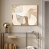 Art Remedy Perfect Tan Shapes Modern Minimal Abstracts Framed - 2 of 4