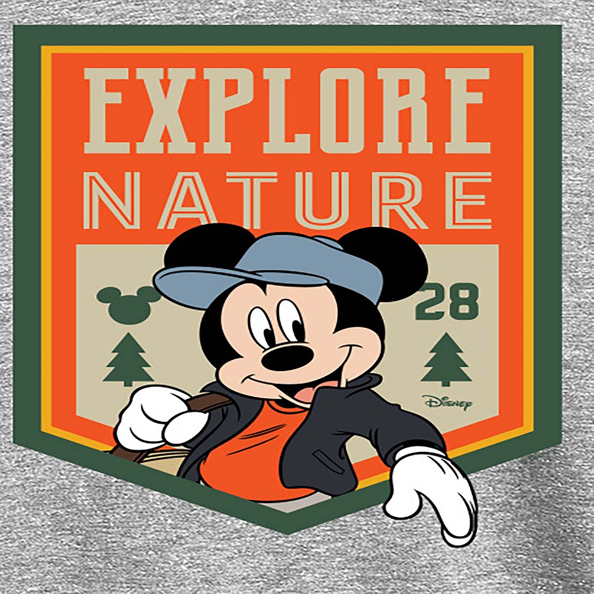 Boys' - Disney - Explore Nature Long Sleeve Graphic T-Shirt - thumbnail 2