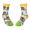 Owls Chorus Music Notes Socks - Small (Ages 3-5) from the Sock Panda - 2 of 4