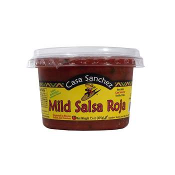 Casa Sanchez Mild Salsa Roja - 15oz