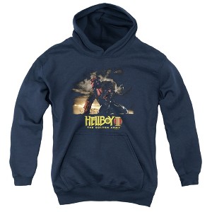 Boys’ Hellboy II Poster Art Hooded Sweatshirt - 1 of 4