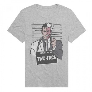 Mens Two-Face Mugshot T-Shirt - 1 of 2