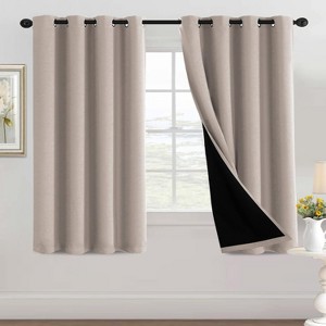 Blackout Curtains for Bedroom Thermal Insulated Blackout Curtains - 1 of 4