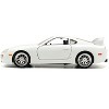 Brian's Toyota Supra White "Fast & Furious 7" (2015) Movie 1/32 Diecast Model Car by Jada - 2 of 4