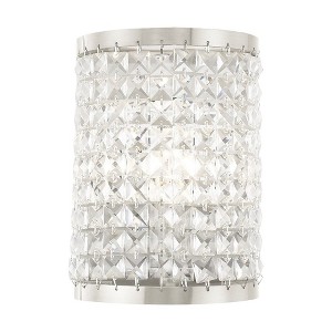 Livex Lighting Grammercy 1 - Light Wall Light in  Brushed Nickel - 1 of 1