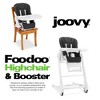 joovy Foodoo Highchair & Booster, Jet - 2 of 4
